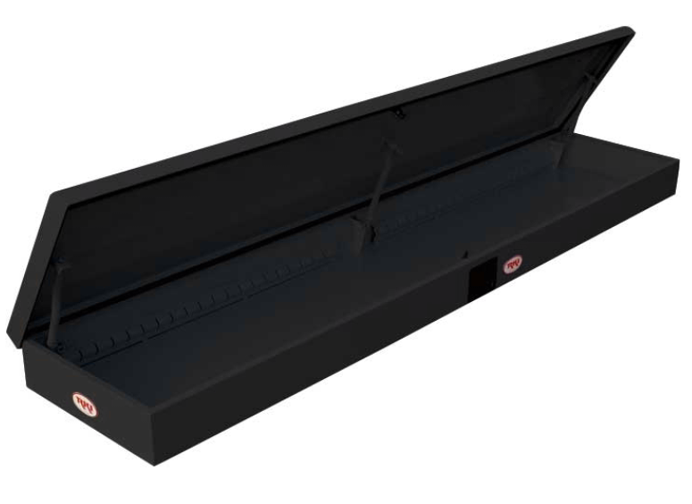 RKITC9620B 96 x 20 in. Service Body Top Compartment Box, Black