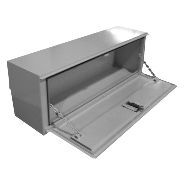48 in. Steel Single Door Upper Side Box, White