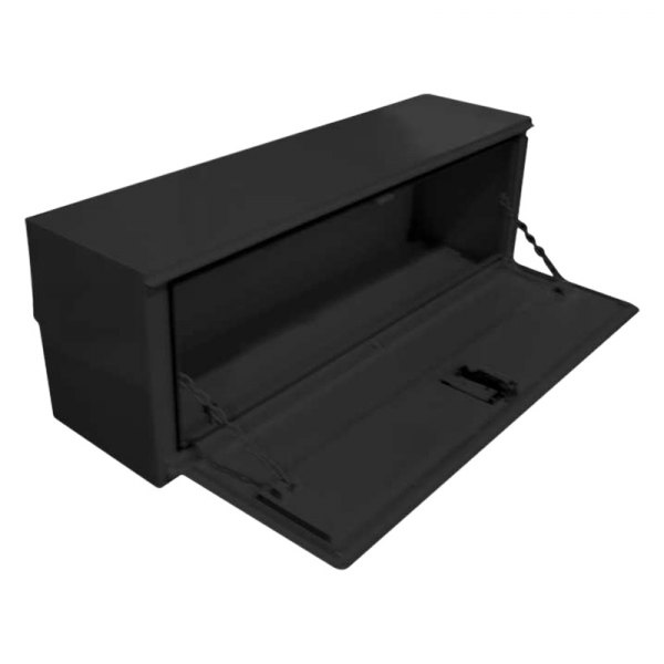 48 in. Steel Single Door Upper Side Box - Black