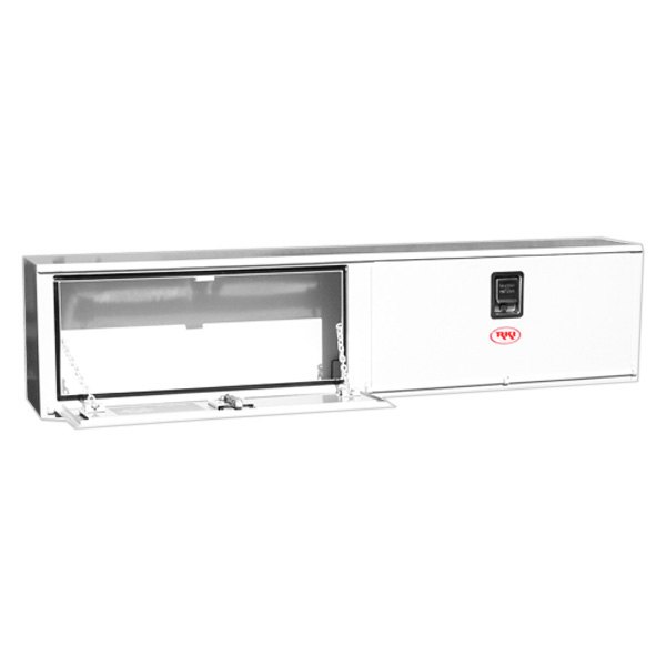 RKIUS72C 72 in. Steel Double Door Upper Side Box, White