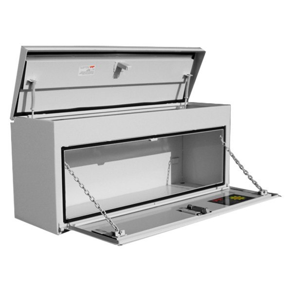 RKIUST48C 48 in. Steel Upper Side Top Opening Box, White