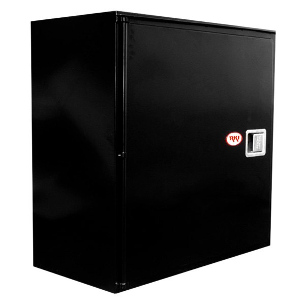 36 x 36 x 18 in. Steel Vertical Box - Black