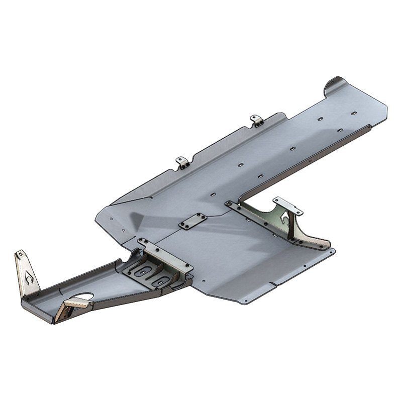 Under Armor Four Door Bellypan Steel Skid Plate Kit