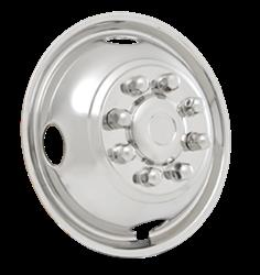 PHOGDG01F 16 in. 8 Lug Dual 4 Hand Hole Wheel Dotliner Simulator Front Set for 2001-2007 GM CK3500