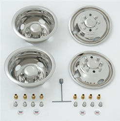 16 in. 8 Lug 4 Hand Hole Dual Dotliner Simulator Set