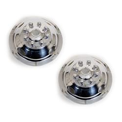 16 in. 8 Lug 4 Hand Hole Dual Wheel Quickliner Simulator Front Set for GM, Ford & Dodge