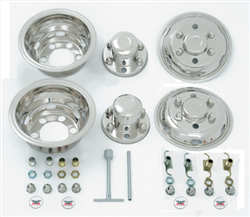 PHON6664 16 in. 6 Lug 6 Hand Hole Dual Dotliner Simulator Set