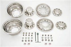 22.5 x 7.5 x 8.25 in. 10 Lug 5 Hand Hole 285 mm BC Hub Pilot Dotliner Simulator Set