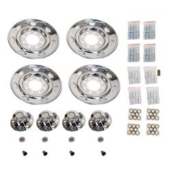 PHONST06 16 in. Single Wheel Tandem Trailer 8 Lug 7 Oval Hand Hole Dotliner Simulator Set