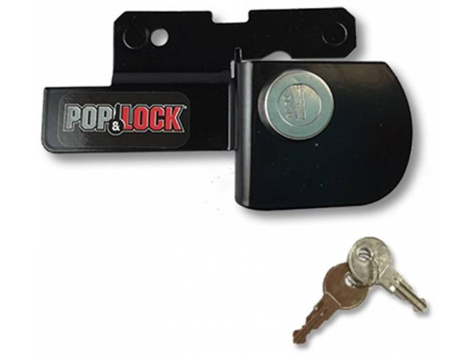 Pop & Lock POPPL2500 Tail Gate Lock for Ford, Black
