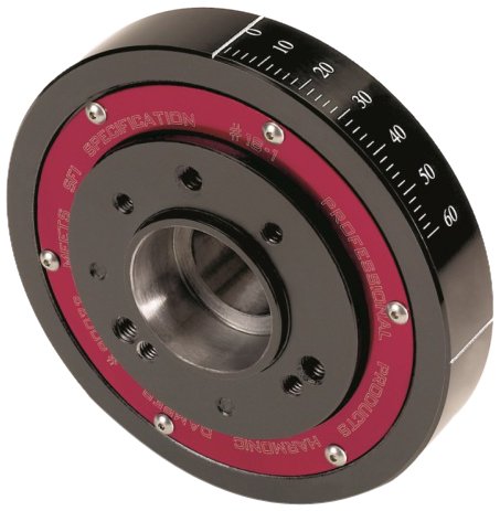 PPS90022 6.5 in. Oldsmobile Polished SFI Damper