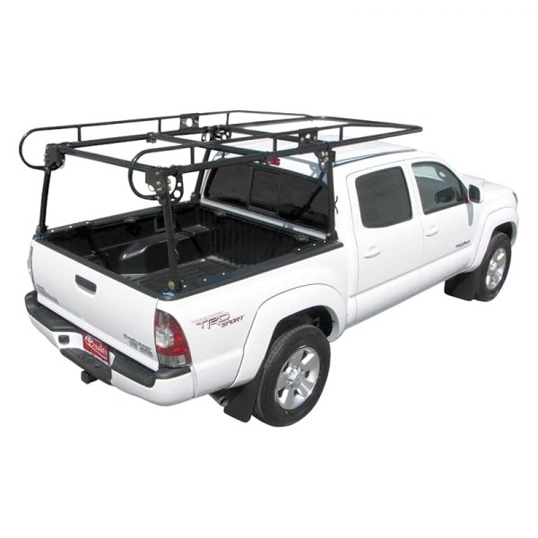 PMXRCK16601 LB & SB Powdercoat Truck Constractor Rack with Compact Kit for Middle Size, Black
