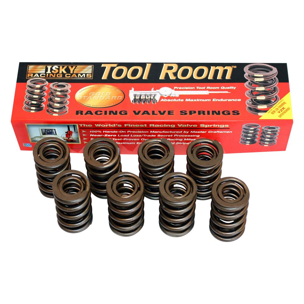 ISK9985 1.56 in. Tool Room Gold Stripe Racing Valve Springs