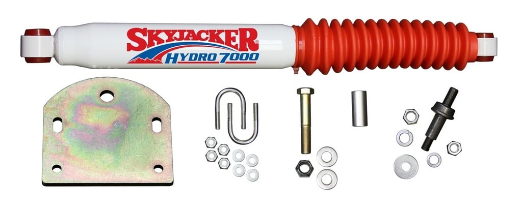 Single Steering Stabilizer Kit with Red Boot for 1999-2004 Ford F250