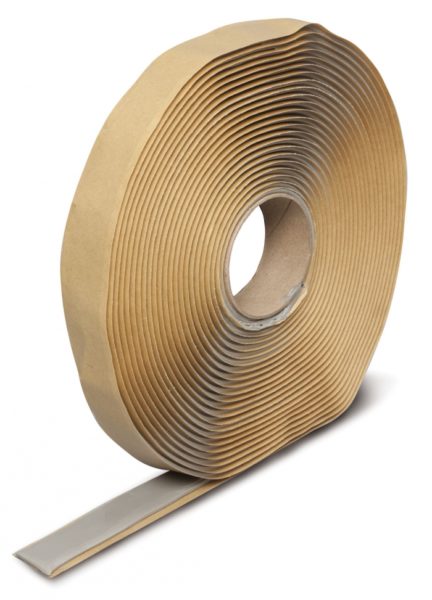 Butyl Seal Tape - White 1/8in. x 3/4in. x 30 Roll