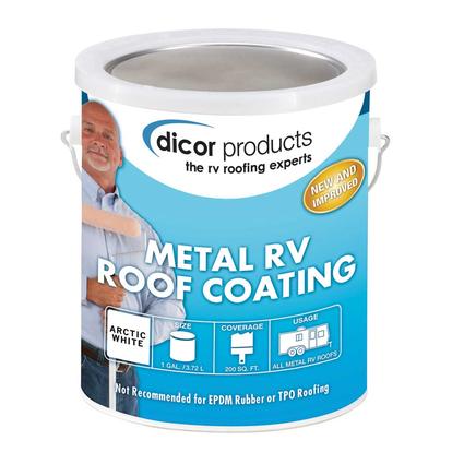 1 gal Elastomeric Metal RV Roof Coating