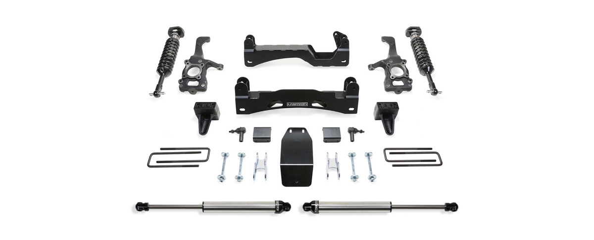 FTS22181 6 in. 2015-2016 F150 4WD Performance System with Rear Shocks - Black