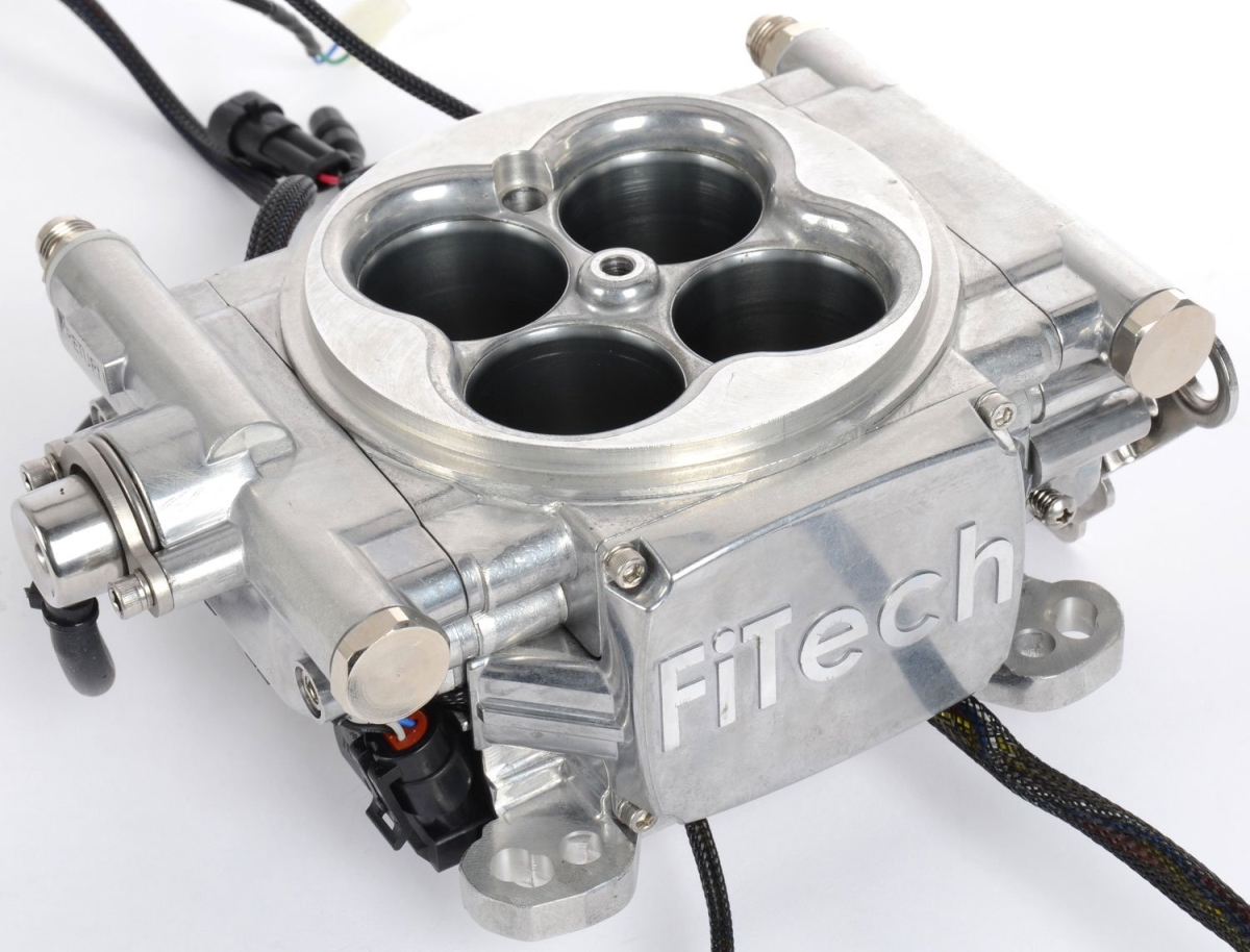 Fuel Injection Tech FIT30001 Fuel Injection Go Efi 600Hp Basic Kit, Bright Tumble
