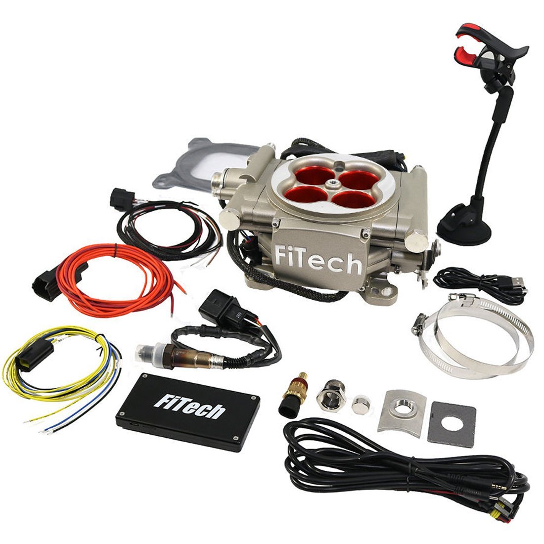 Fuel Injection Tech FIT30003 Fuel Injection Go Street 4 Injector 400 Hp Basic Kit, Cast -  HEALTHY TRUTH LLC
