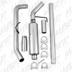 MBRS5200AL 2004-2008 Ford F150 3 in. Cat Back Single Side Exhaust Kit, Aluminum -  MBRP