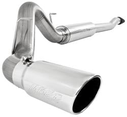 MBRS5248AL 2011-2014 Ford F150 3.5L V6 Ecoboost 4 in. Cat Back Single Side Exhaust Kit, Aluminum -  MBRP