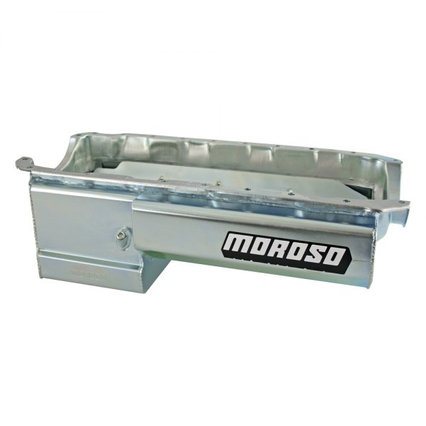 Oil Pan Big Block Chevrolet Eliminator with Partd Try - Clear Zinc