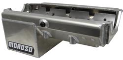Oil Pan Small Block Chevrolet Aluminum Wind Tray - Natural