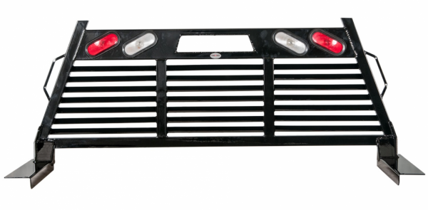 FRO110-20-7008 Headache Rack with Lights for 2007-2013 Silverado & Sierra 1500 Full Louvered Heavy Duty