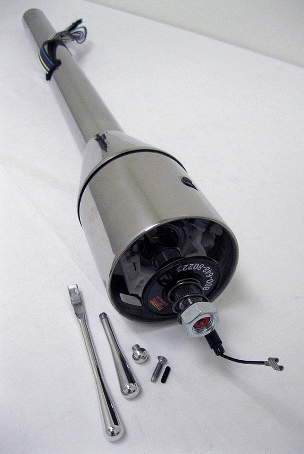FLAFR20005 2 x 30 in. Tilt Floor Shift Steering Columns - Natural