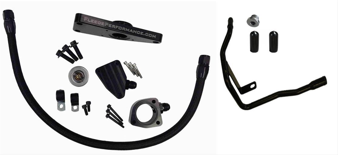 FPE-CLNTBYPS-CUMMINS-0607 Cummins Coolant Bypass Kit - Black