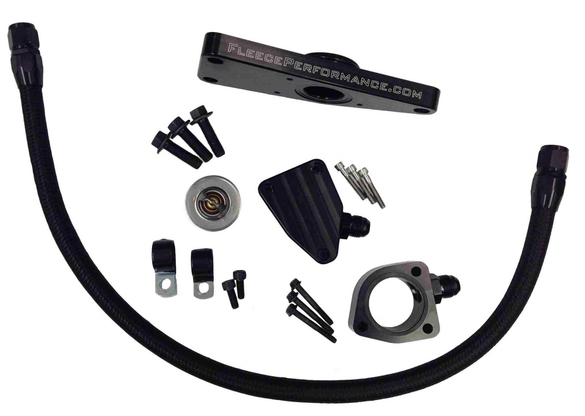 FPE-CLNTBYPS-CUMMINS-MAN Cummins Coolant Bypass Kit - Black