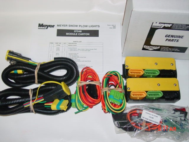 Modules Type 2 Plows & Accessories Kit - Yellow - 1 Size