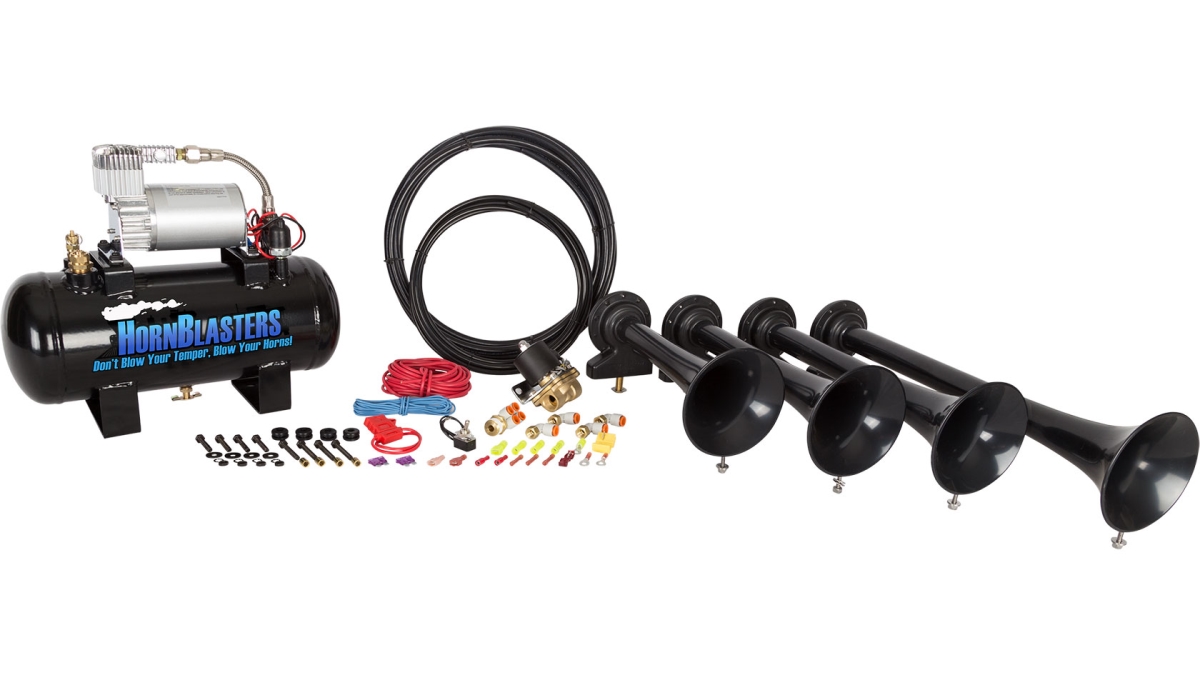 HRBHK-S4-127H High-Impact ABS Conductor Special Train Horn Kit