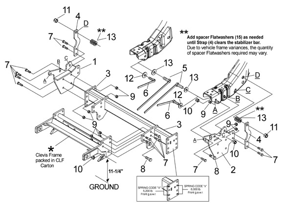 EZ Plus Mounting Kit for 2017 F250 - F350 Super Duty