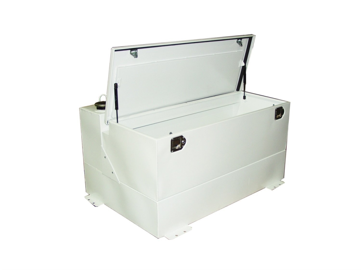 Picture of Better Built 29224168 75 gal White Combo Tool Box Tank