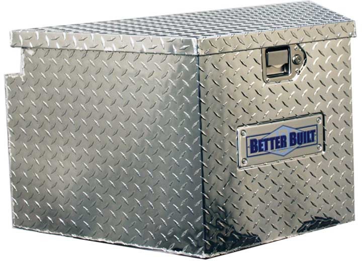 Picture of Better Built 66012336 34 in. Rear Utility Trailer Tongue Tool Box - Short&#44; V Shaped