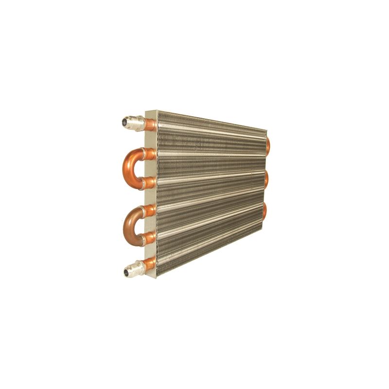 BEP60077 Transmission Fluid Cooler -6AN 17.5 x 7.63 x 0.75 in.