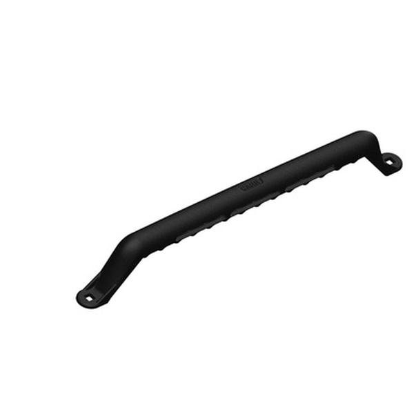 CAR200041 20 in. Bolt-On Cast Grab Handle, Black Powder Coat