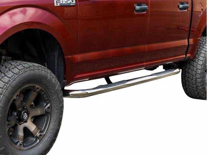 STC213107 2003-2017 Ford Expedition 3 in. Stainless Steel Nerf Bars