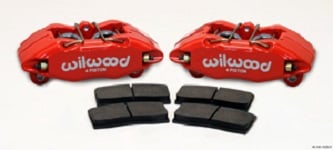 Forged DPHA Front Caliper & Pad Kit - Red