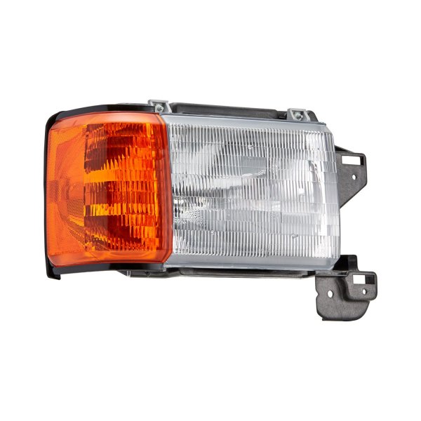 20-1570-00 Right Passenger Side Replacement Headlight for 1987-1991 Ford Bronco & 1987-1991 Ford F-150