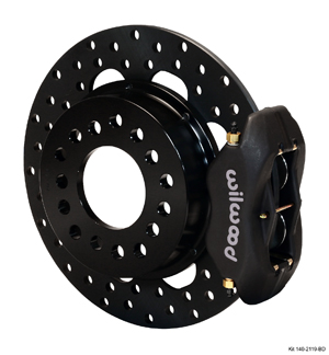 Forged Dynalite Rear Drag Brake Kit - Drilled Rotor