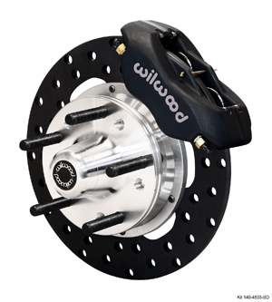 Forged Dynalite Front Drag Brake Kit - Drilled Rotor