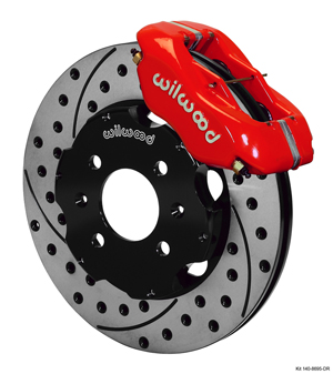 11 in. Forged Dynalite Big & Front Brake Kit - Drilled