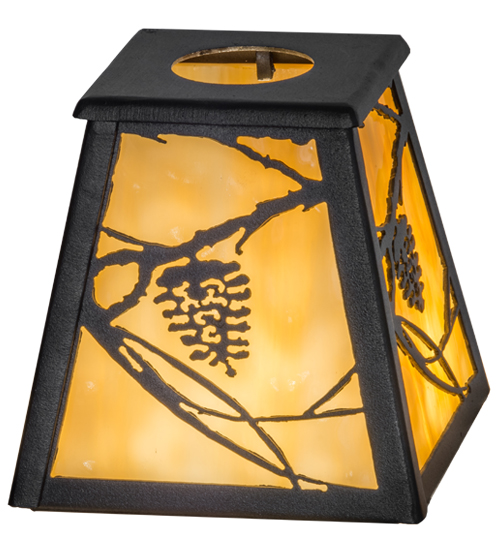 Picture of Meyda Tiffany 165422 5 in. Square Whispering Pines Shade