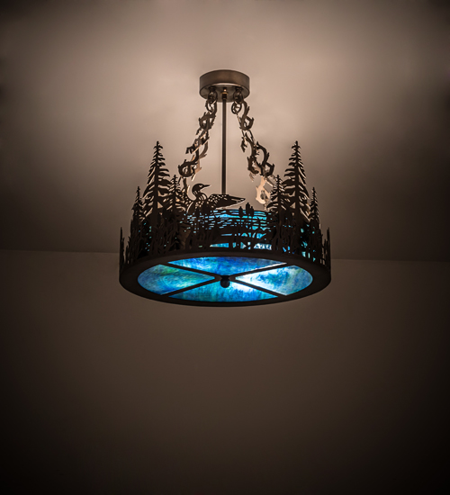 185846 Loon Semi-Flushmount - 20 in.