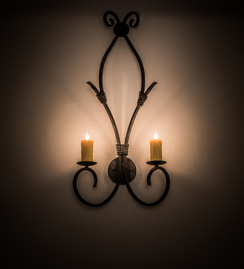137118 16 in. Sienna 2 Light Wall Sconce