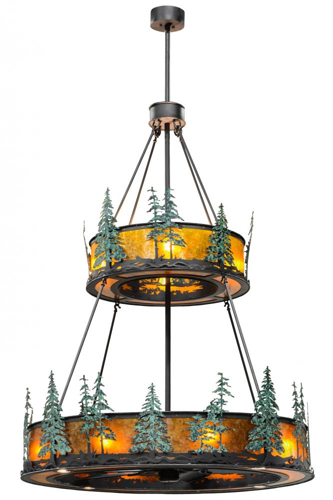 192444 55 in. Tall Pines with Up & Down Lights Chandel-Air