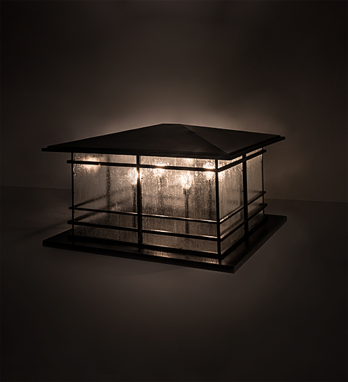 193557 47 in. Tea House Pier Mount, Clear Seedy