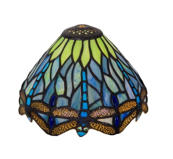 10524 5.5 x 7 in. Hang HD Drogonfly Shade - Multicolor